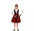Disfraz de Pirata Stripes Clásica para niña