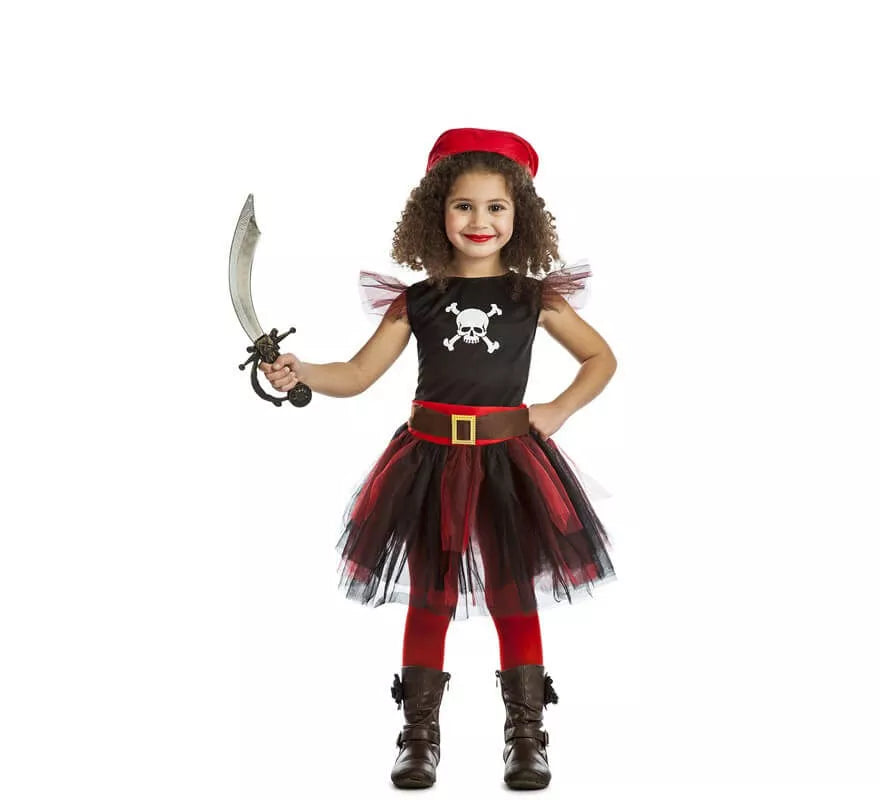 Translation missing: de.Disfraz de Pirata Tutú para niña