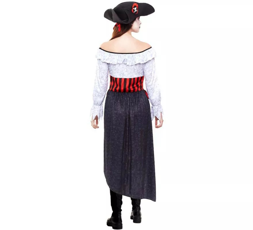 Translation missing: de.Disfraz de Pirata Zombie para mujer