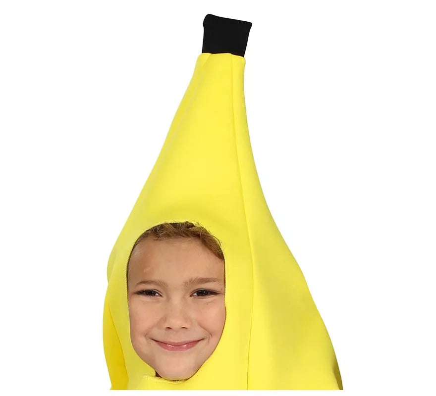 Disfraz de Plátano Gigante Amarillo para niños