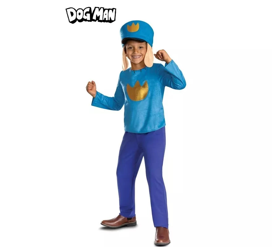 Translation missing: de.Disfraz de Policán Dog Man Classic para niño