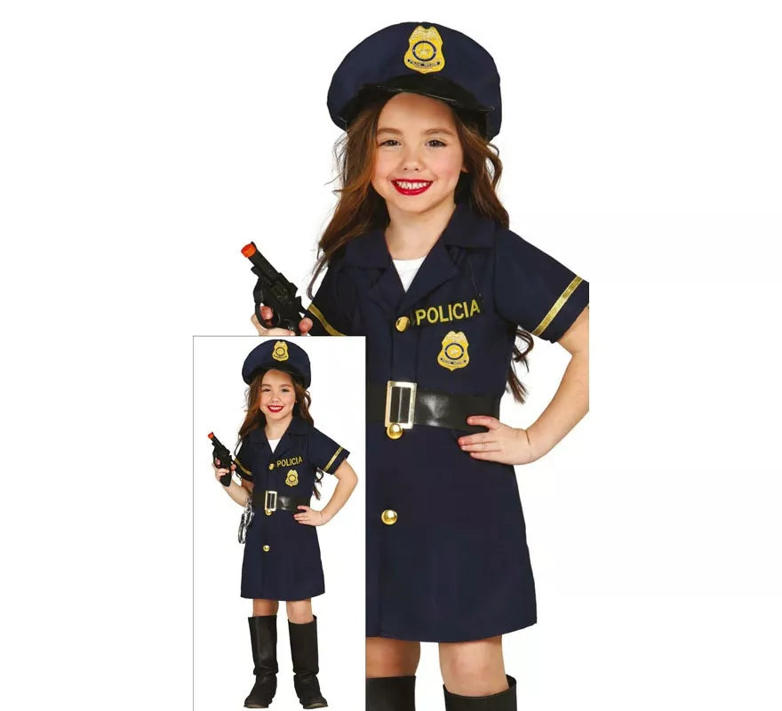 Disfraz de Police Girl para niña
