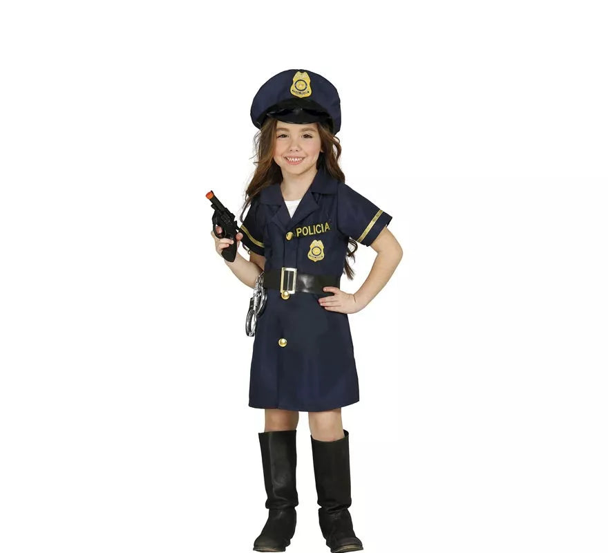 Translation missing: de.Disfraz de Police Girl para niña