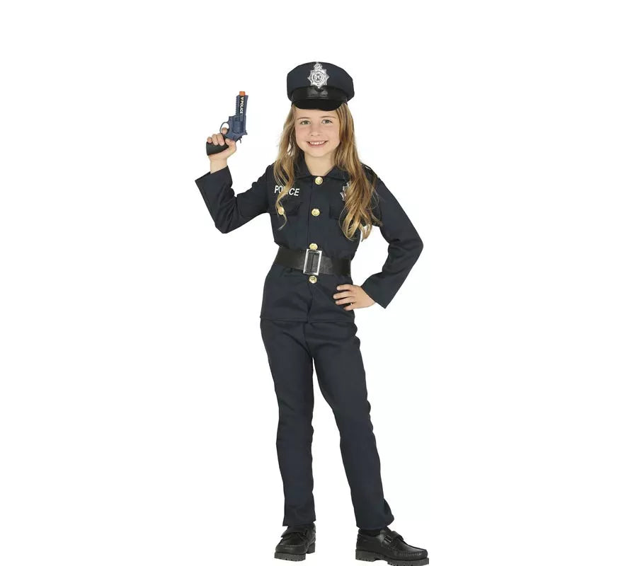 Disfraz de Policía azul para niños