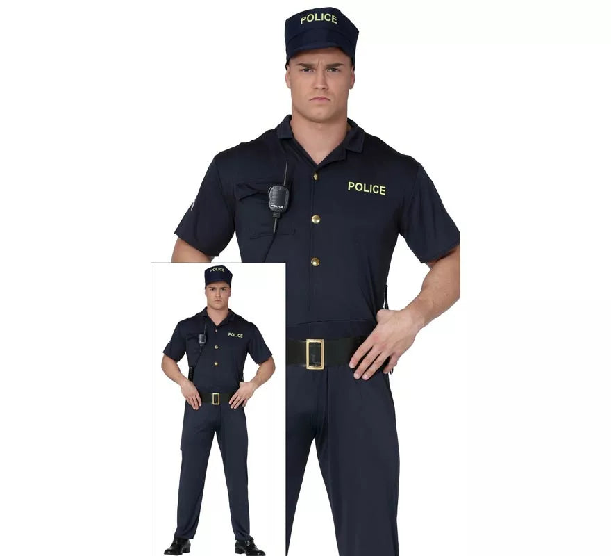 Translation missing: de.Disfraz de Policía cachas para hombre