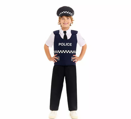 Disfraz de Policía Chaleco para niño
