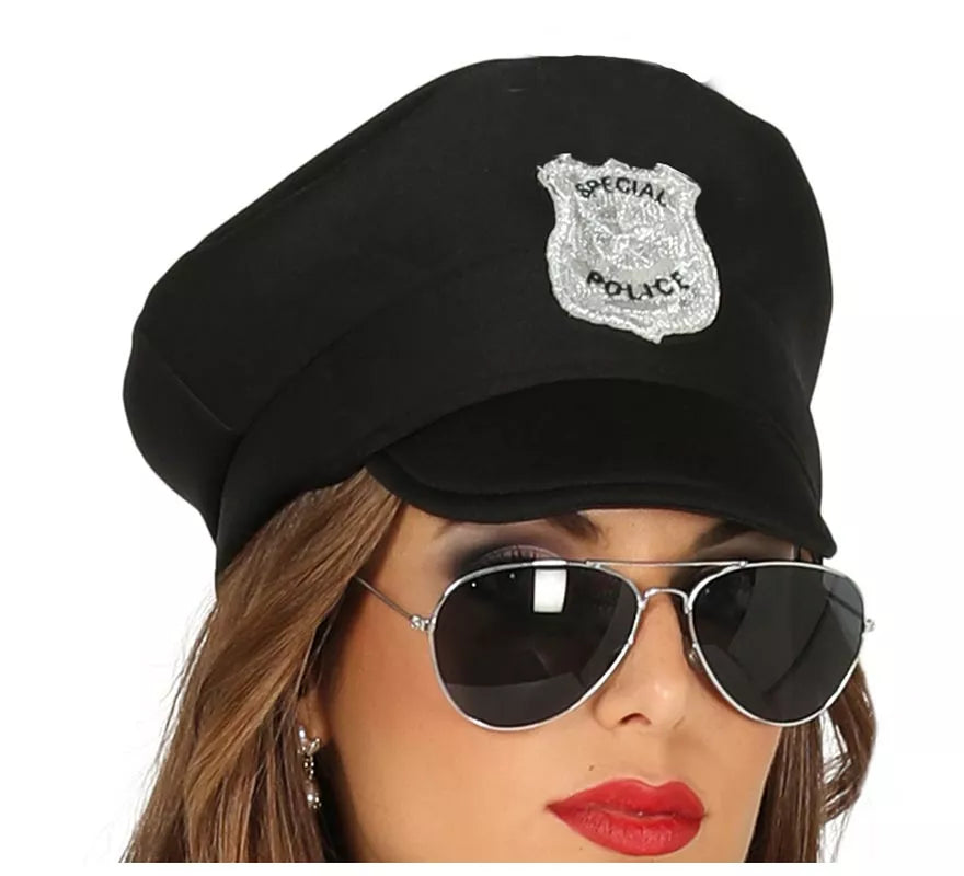 Translation missing: de.Disfraz de Policía con cremallera para mujer