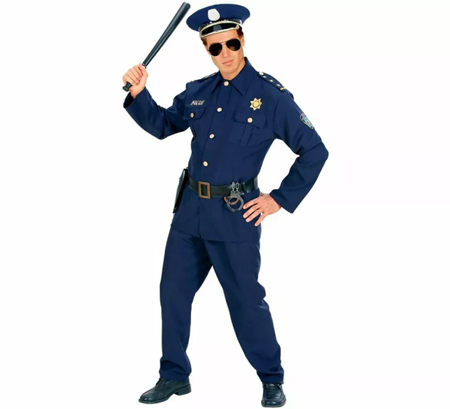 Translation missing: de.Disfraz de Policía con Sombrero para hombre