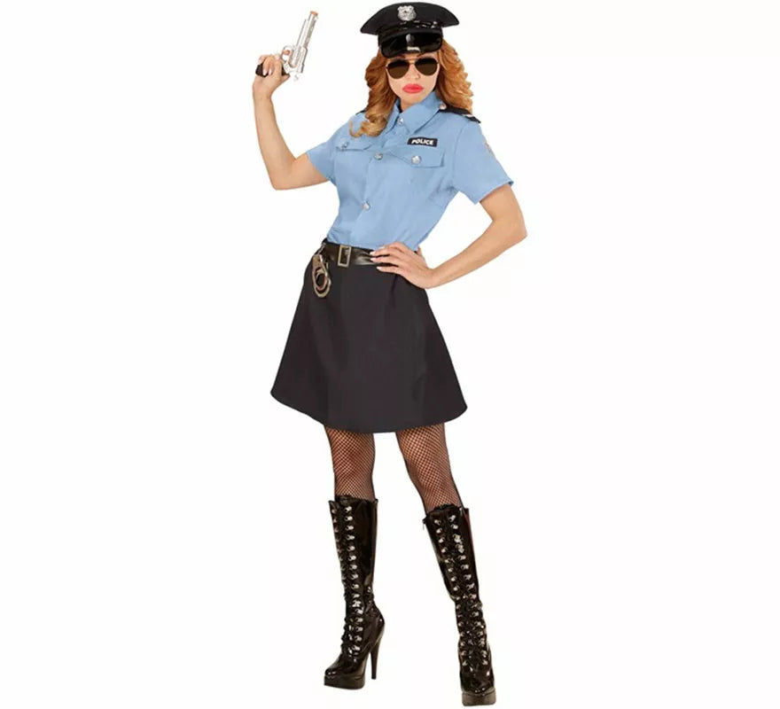 Translation missing: de.Disfraz de Policía con Sombrero para mujer