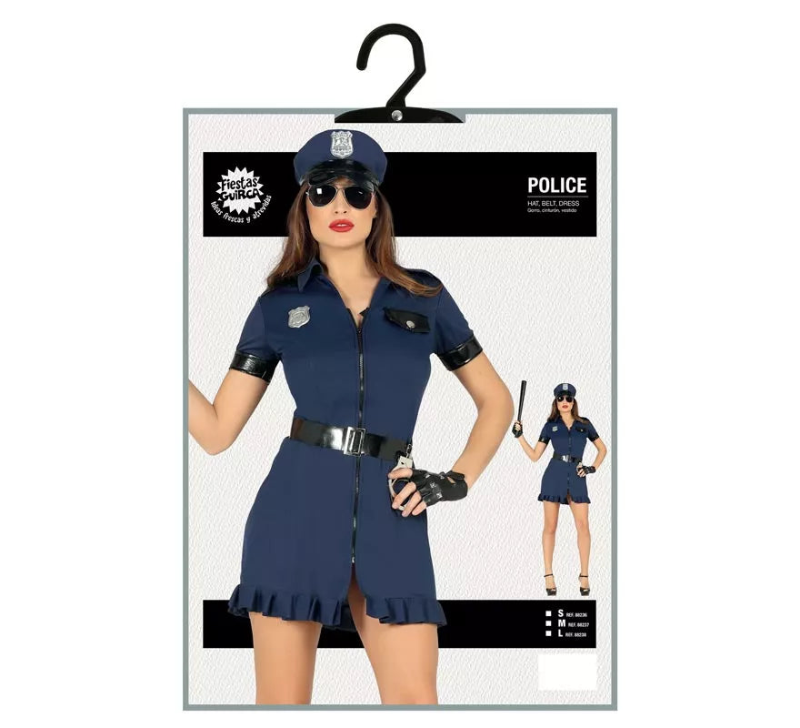 Translation missing: de.Disfraz de Policía con vestido corto para mujer