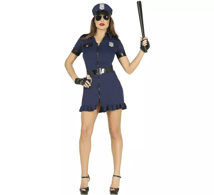 Translation missing: de.Disfraz de Policía con vestido corto para mujer