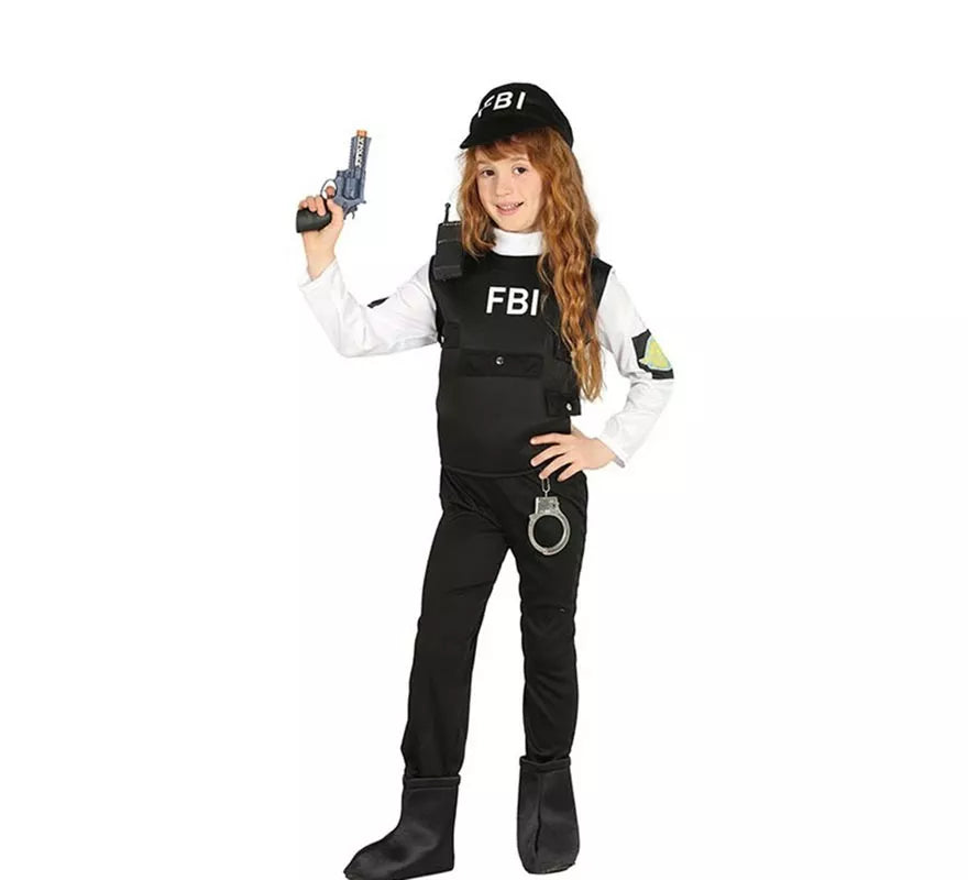 Translation missing: de.Disfraz de Policía del F.B.I. para niño