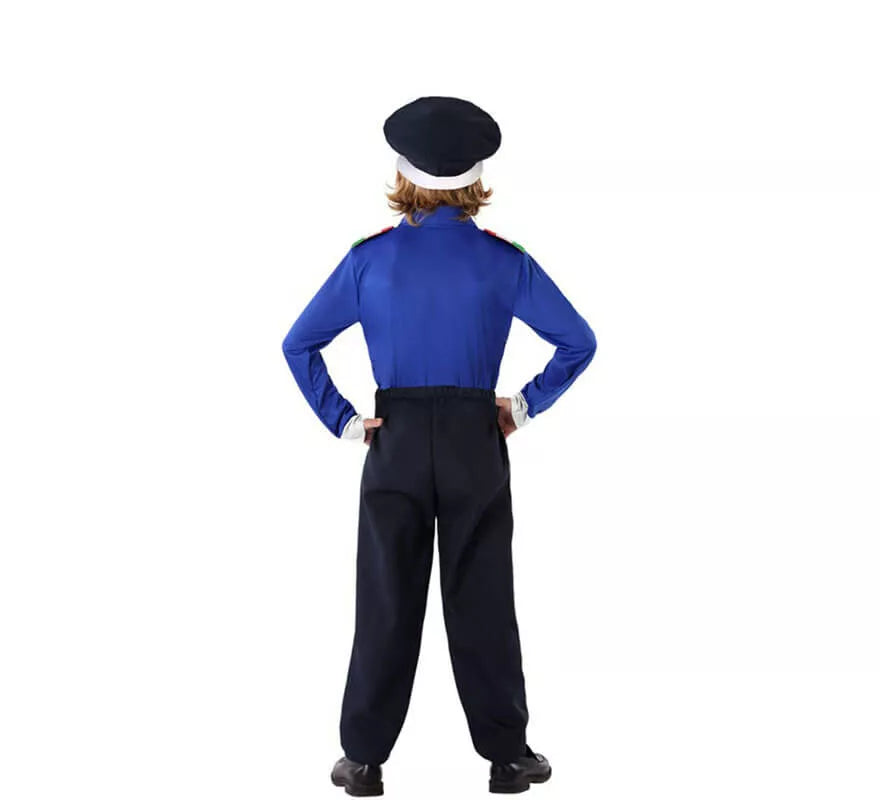 Disfraz de Policía Italiano para niño
