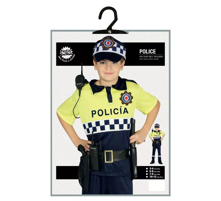 Disfraz de Policía Local para niños