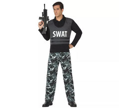 SWAT Polizei Kostüm für Herren