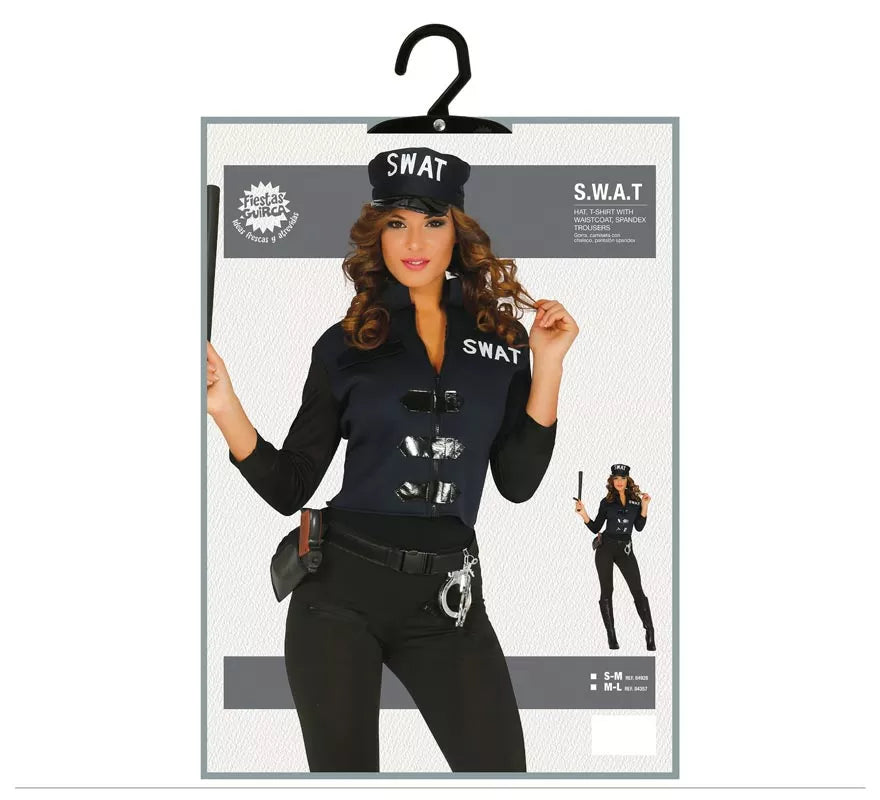 Translation missing: de.Disfraz de Policía SWAT para mujer