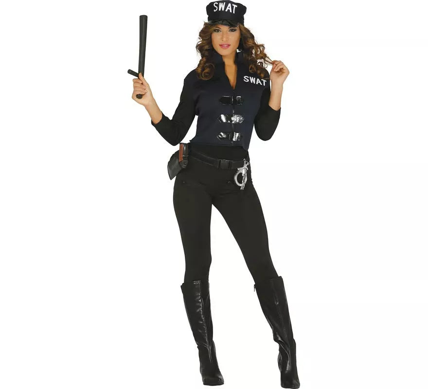 Translation missing: de.Disfraz de Policía SWAT para mujer