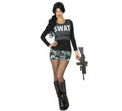 SWAT-Polizeikostüm für Damen