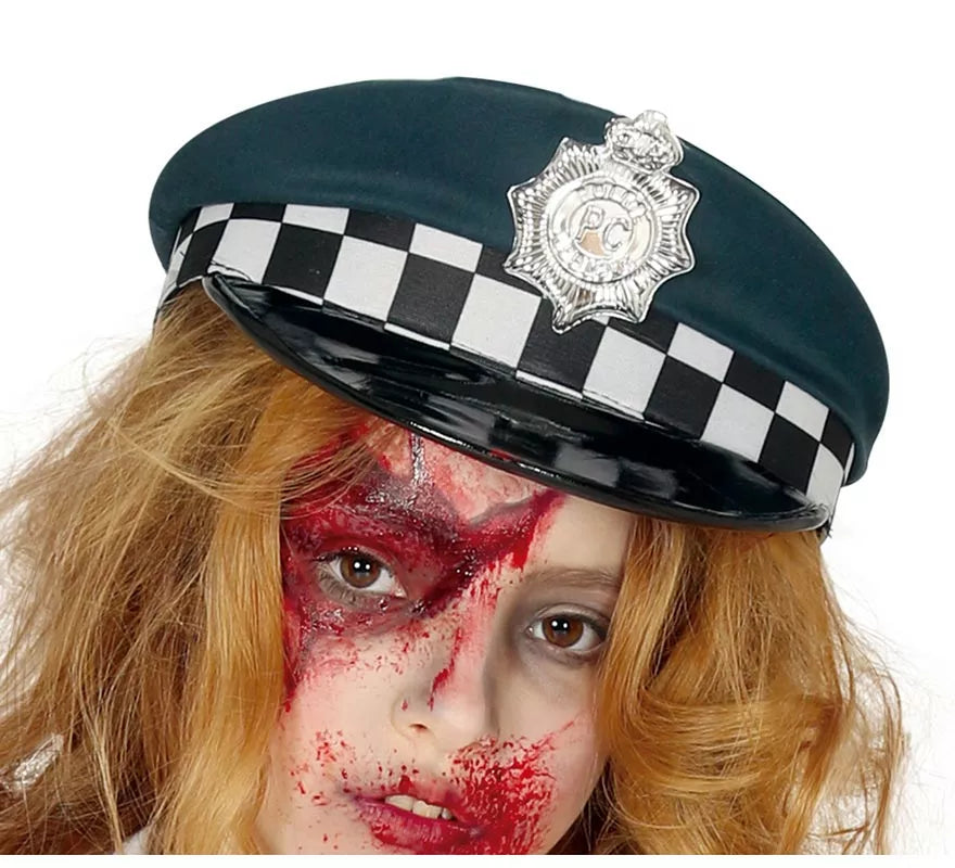 Translation missing: de.Disfraz de Policía Zombie para niña