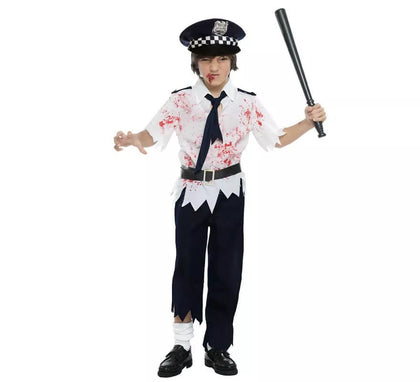 Disfraz de Policía Zombie para niño