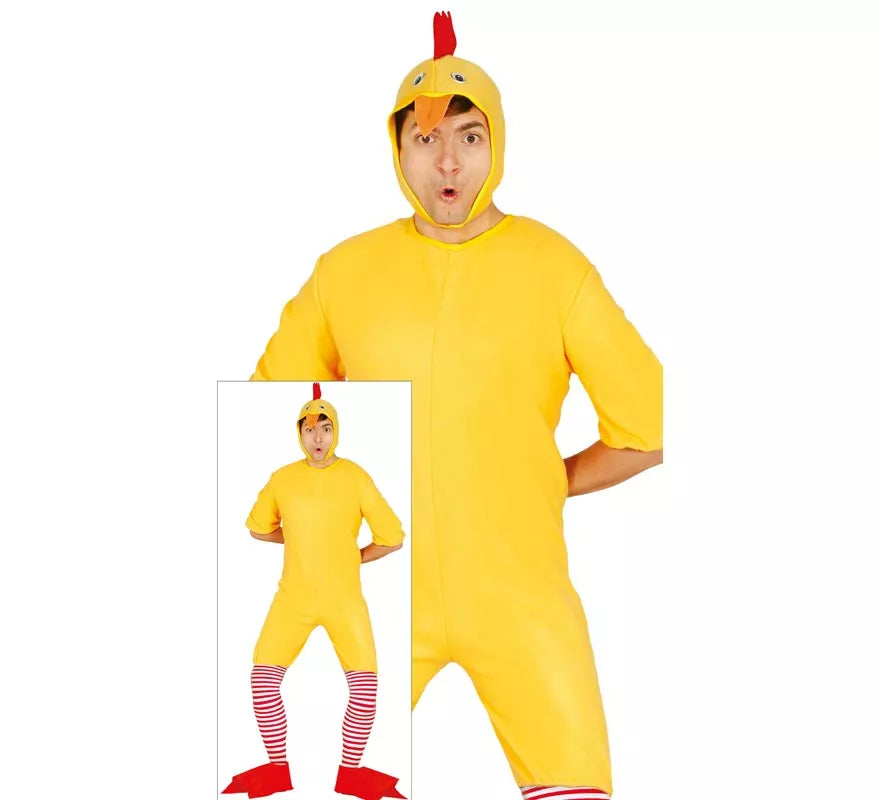 Translation missing: de.Disfraz de Pollito Amarillo para hombre