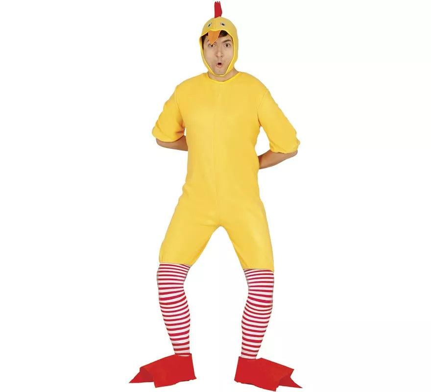 Translation missing: de.Disfraz de Pollito Amarillo para hombre