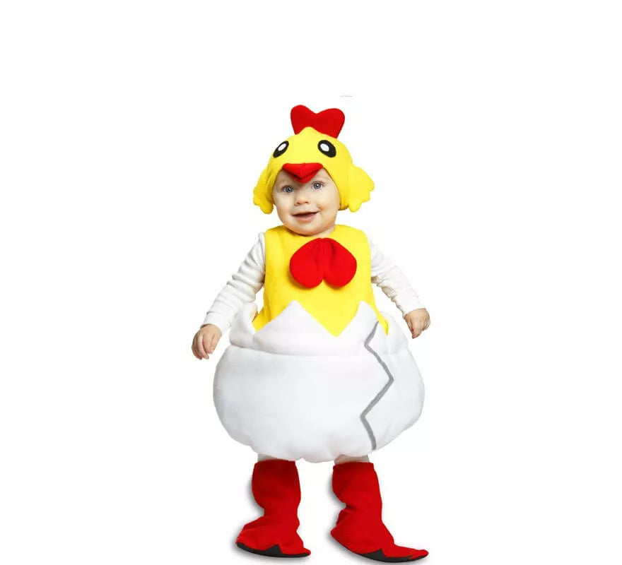 Translation missing: de.Disfraz de Pollito con Cascarón para niños