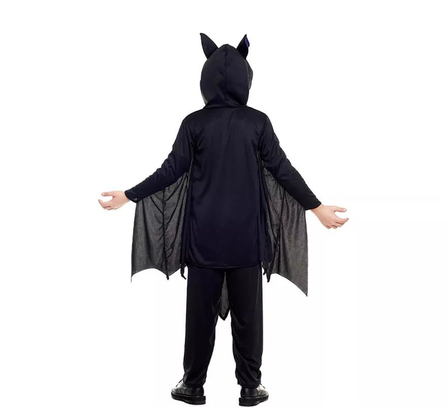 Translation missing: de.Disfraz de Poncho Murciélago para niños