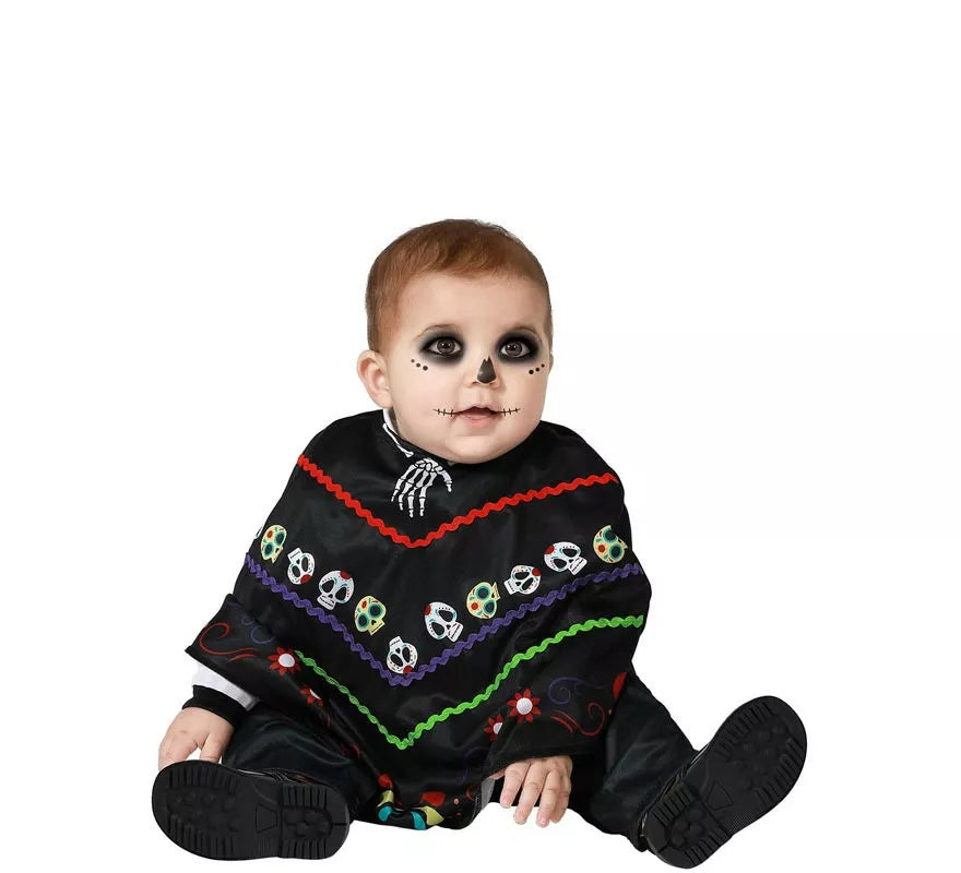 Translation missing: de.Disfraz de Poncho Señor Catrin para bebé y niño