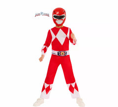 Power- Kostüm Red Ranger für Jungen