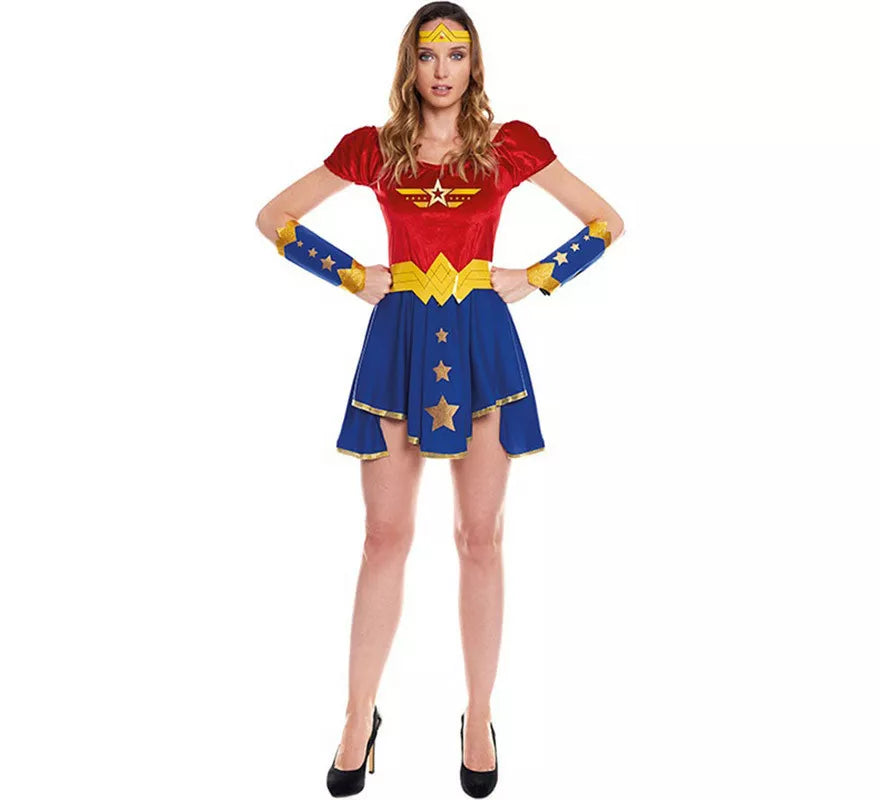 Translation missing: de.Disfraz de Power Woman para mujer