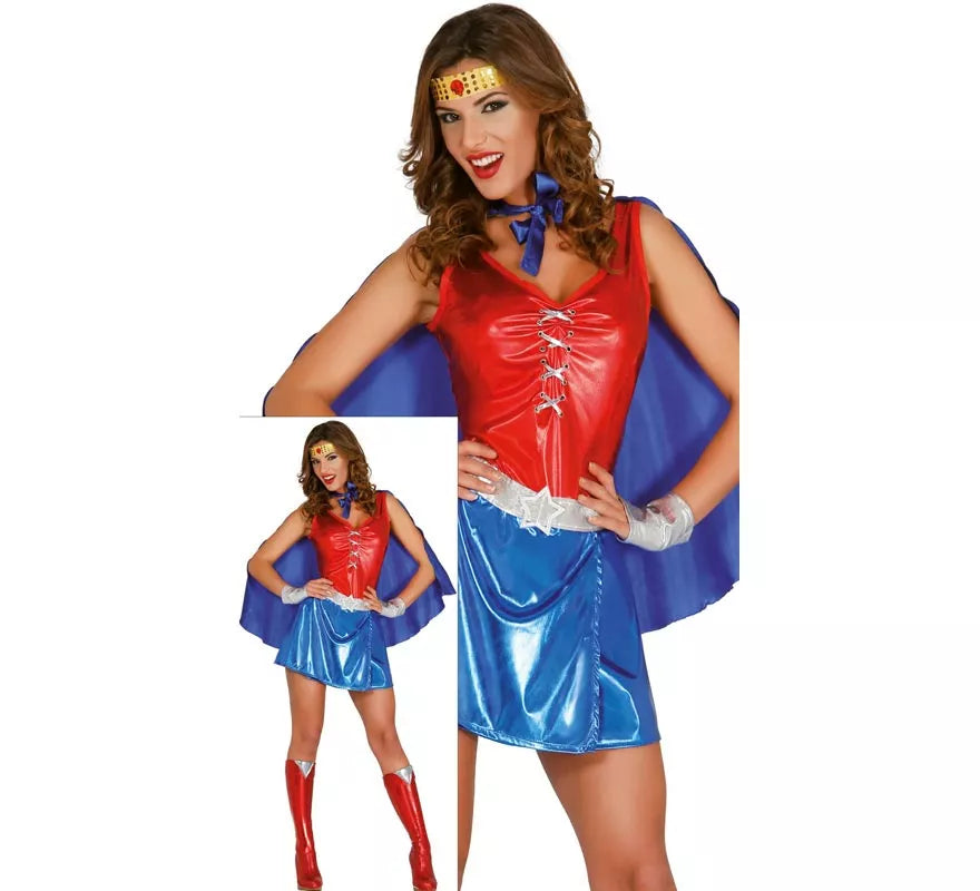 Translation missing: de.Disfraz de Power Woman para mujer