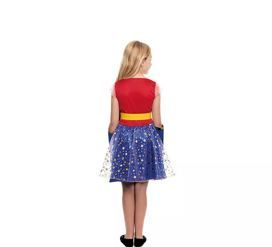 Translation missing: de.Disfraz de Power Woman para niña
