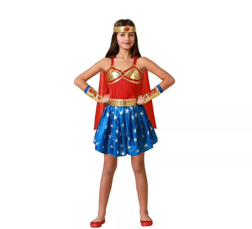 Translation missing: de.Disfraz de Power Woman para niña