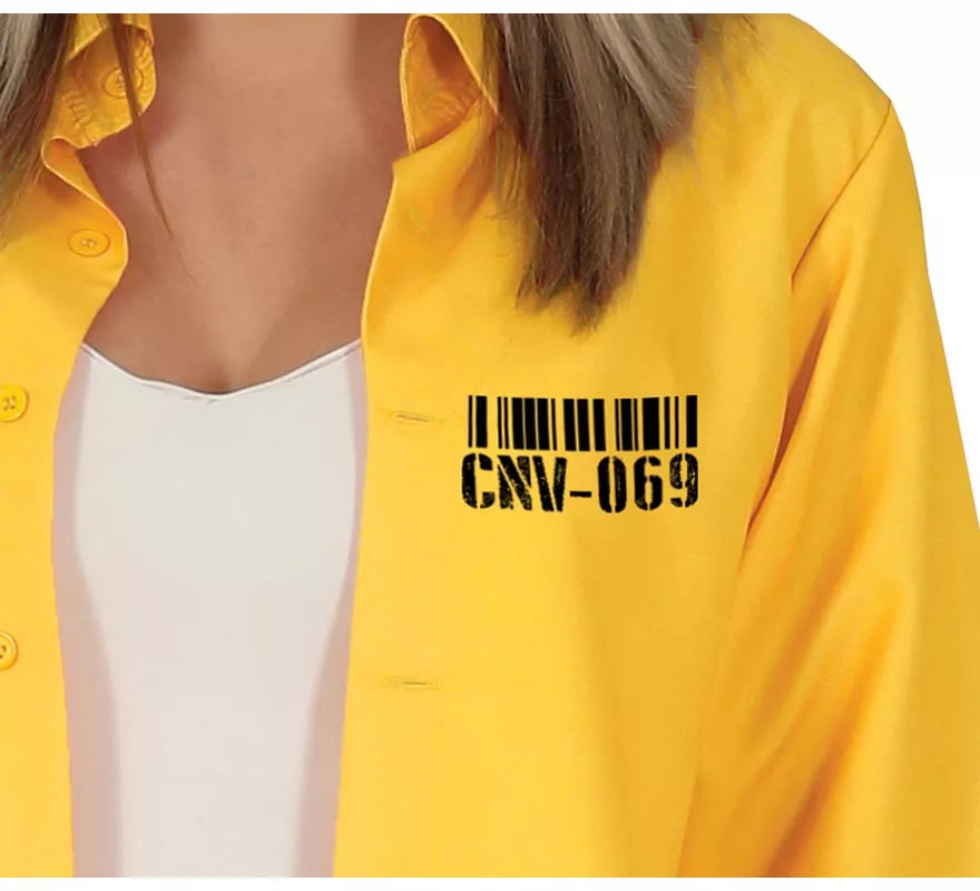 Translation missing: de.Disfraz de Presa Amarillo para mujer