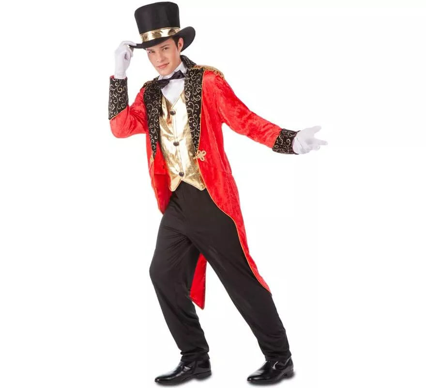 Translation missing: de.Disfraz de Presentador de Circo para hombre