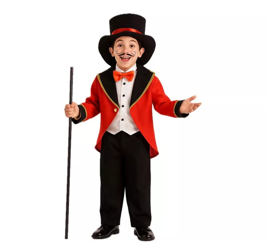 Translation missing: de.Disfraz de Presentador de Circo para niño