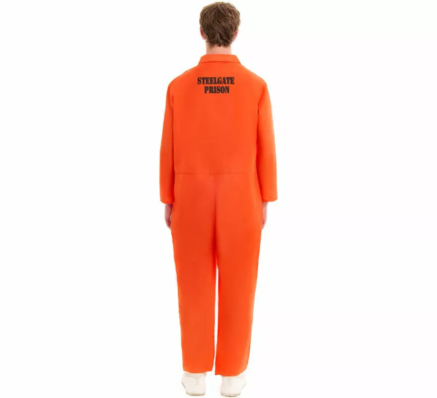 Translation missing: de.Disfraz de Preso naranja para hombre