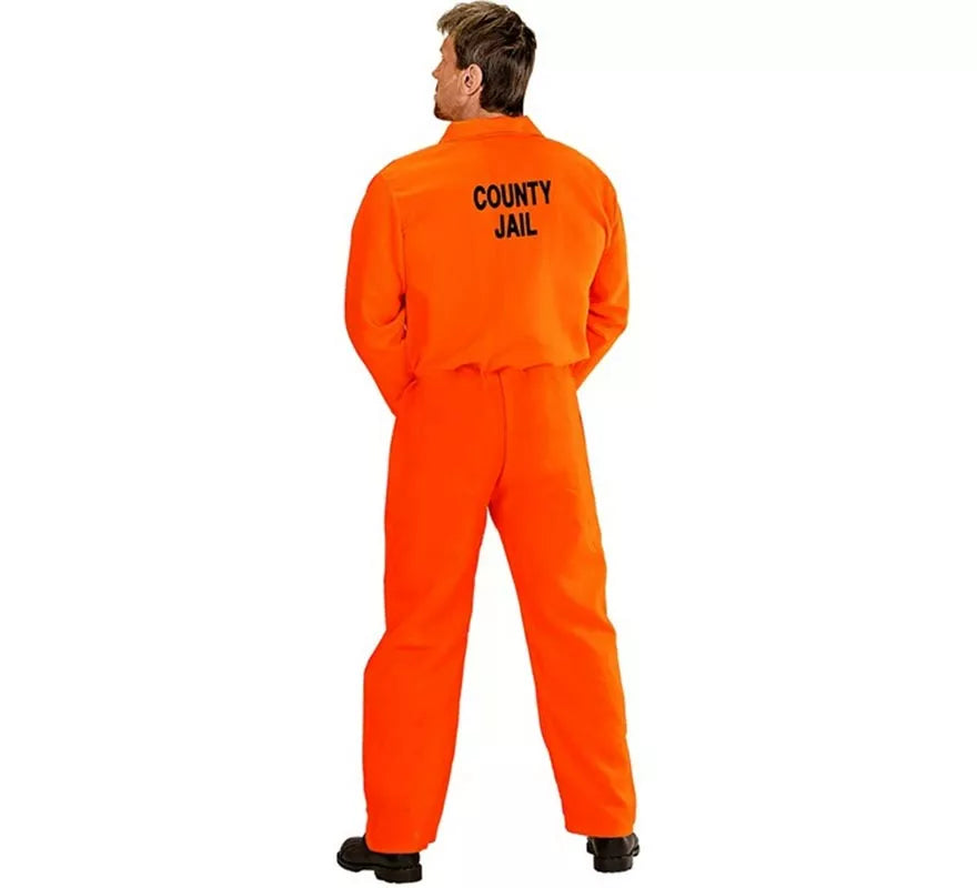 Translation missing: de.Disfraz de Preso naranja para hombre