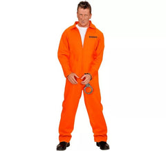 Oranges Gefangenenkostüm für Herren