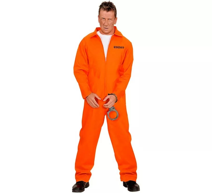 Translation missing: de.Disfraz de Preso naranja para hombre
