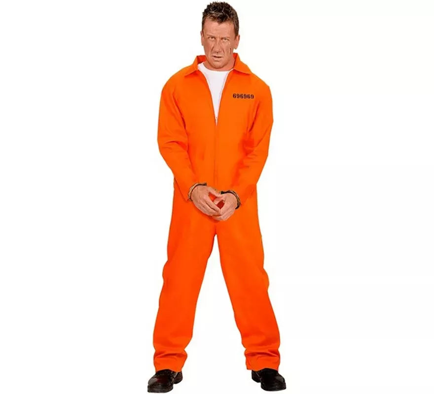Translation missing: de.Disfraz de Preso naranja para hombre