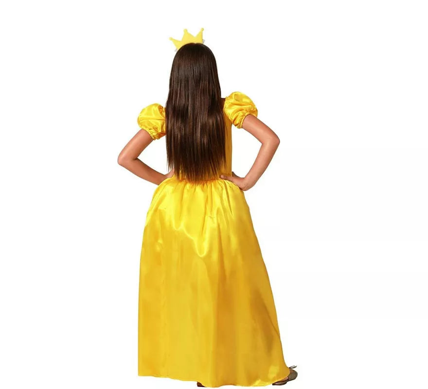 Translation missing: de.Disfraz de Princesa amarilla para niña