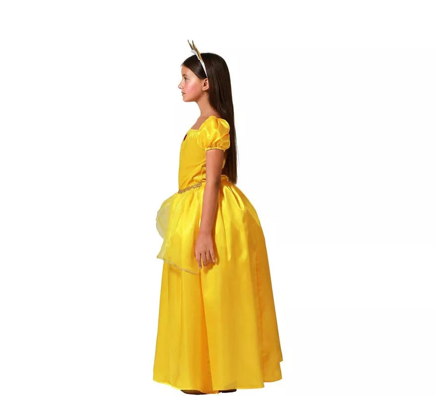 Translation missing: de.Disfraz de Princesa amarilla para niña