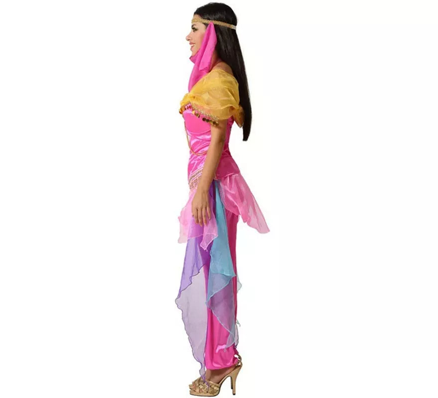 Translation missing: de.Disfraz de Princesa Árabe Elegante Rosa, para mujer