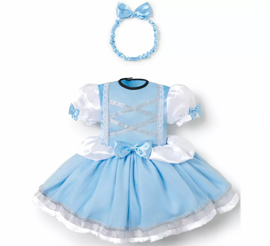 Translation missing: de.Disfraz de Princesa azul de Cuento de Hadas para bebé