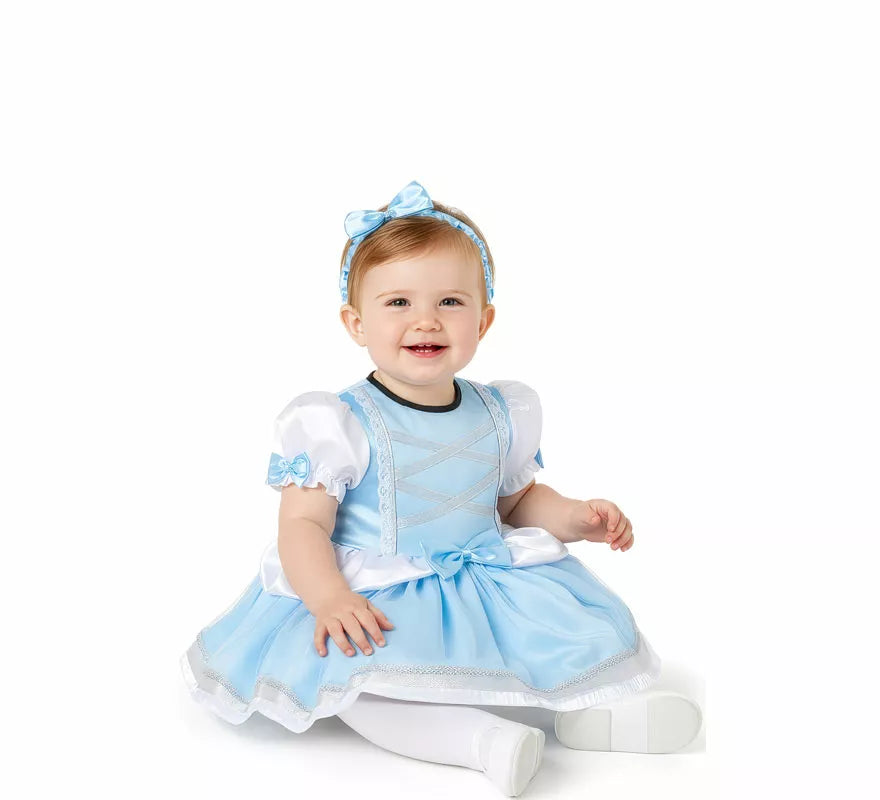 Translation missing: de.Disfraz de Princesa azul de Cuento de Hadas para bebé