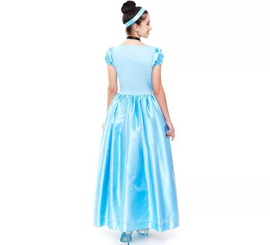 Translation missing: de.Disfraz de Princesa Azul de Cuento de Hadas para mujer