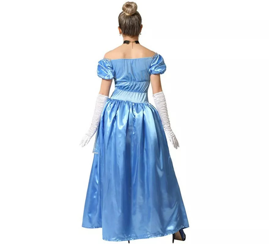 Translation missing: de.Disfraz de Princesa azul para mujer