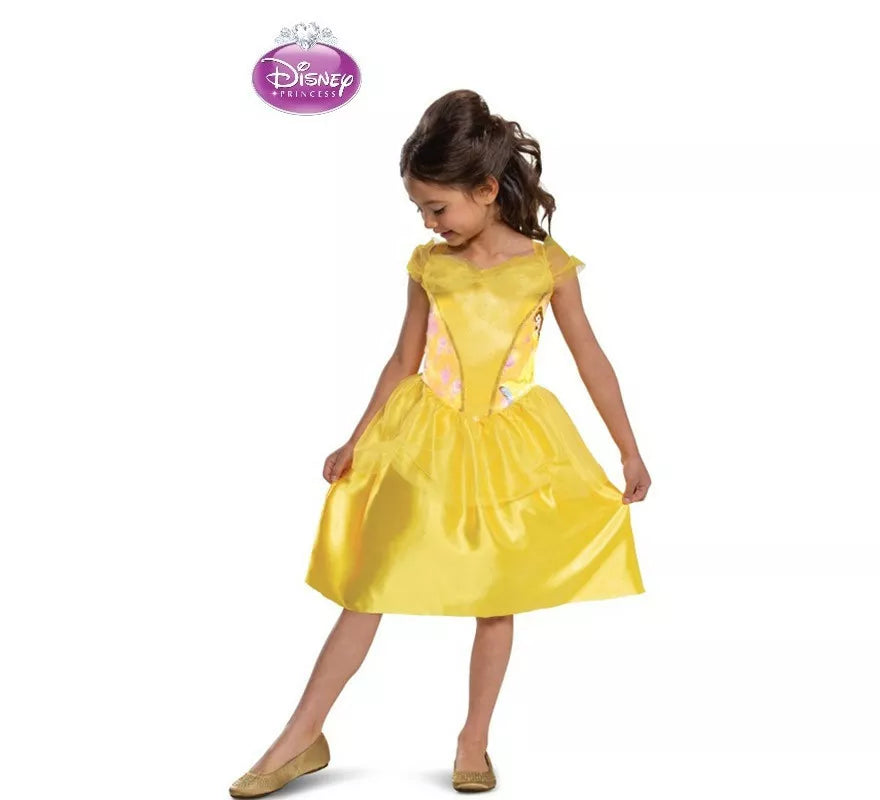 Translation missing: de.Disfraz de Princesa Bella Básico Plus para niña